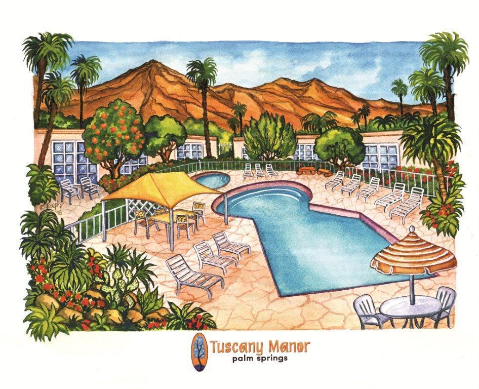 Tuscany Manor ปาล์มสปริงส์ ภายนอก รูปภาพ